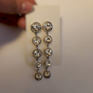 Silver Drop Earrings